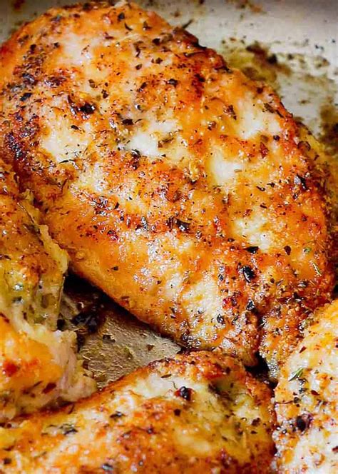 Juicy chicken breasts, stuffed with cream cheese and then wrapped in bacon. Easy Pan-Seared Chicken Breasts - What's In The Pan?