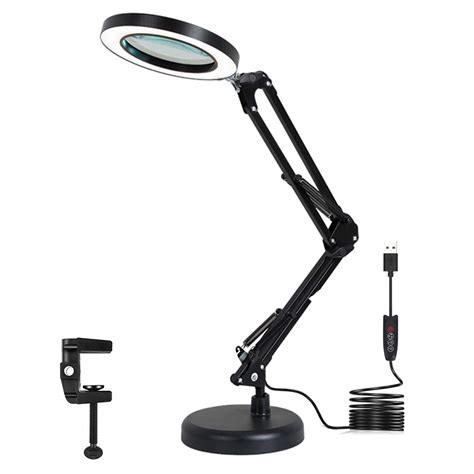 Dotlite Flex Magnifying Lampmagnifying Glass With Light And Stand2 In