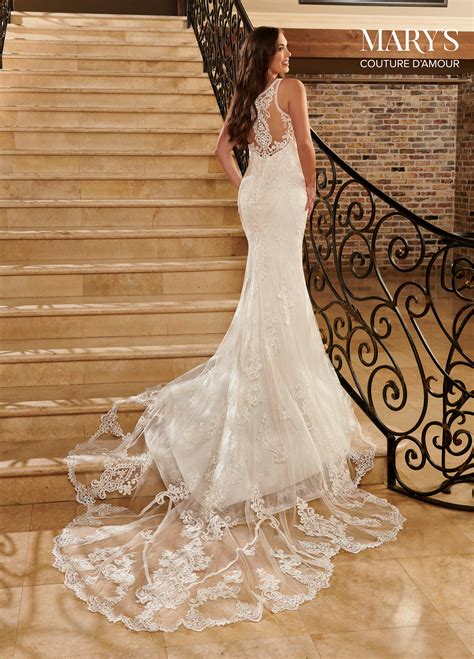 Couture Damour Bridal Dresses Style Mb4099 In Ivory Or White Color