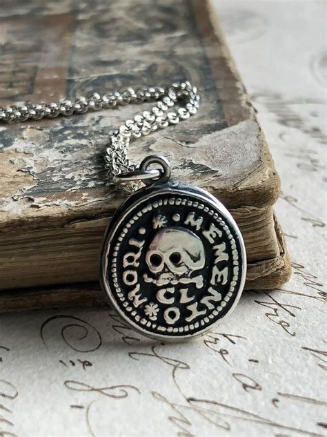 Skull Wax Seal Necklace Remembrance Jewelry Memento Mori Etsy Uk Wax Seal Jewelry Wax Seal