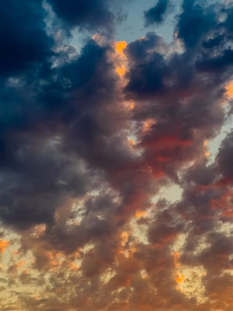 Dramatic Sunset Clouds Free Stock Photo Public Domain Pictures