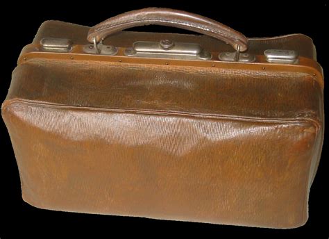Antique Leather Luggage Old Leather Doctors Bags Collectible Gladstone