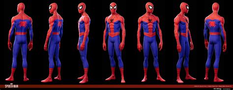 J Tuason Marvels Spider Man Into The Spider Verse Suit Shaders