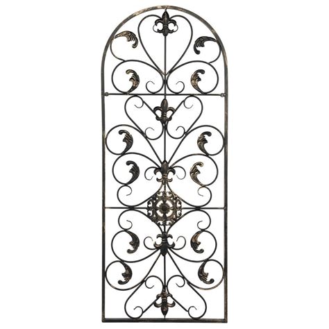 * * * never rub, wring or twist a woolen sweater. Large Tuscan Wrought Iron Metal Wall Decor Rustic Antique Garden Indoor Outdoor - Walmart.com ...