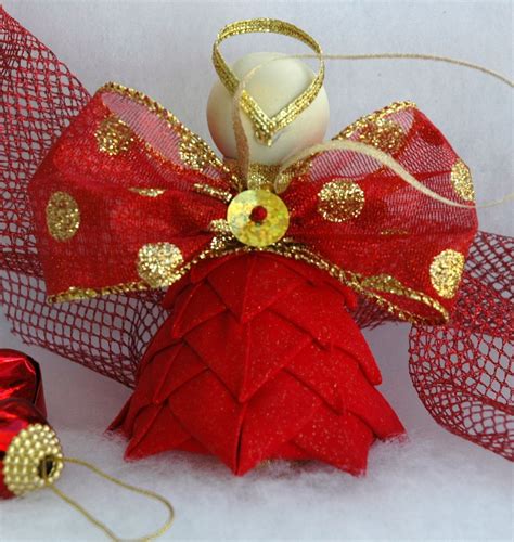 No Sew Quilted Angel Ornament Kit And Instructions Jewel Fabric