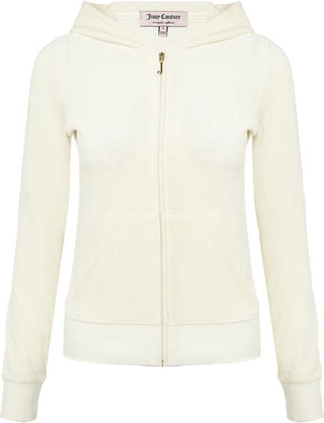 Juicy Couture Paisley Crest Velour Tracksuit Top In White Lyst