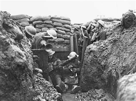 Structure Of Trenches Ww1
