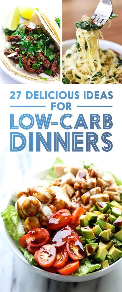 27 Low Carb Dinners That Are Actually Delicious Low Glycemic Foods