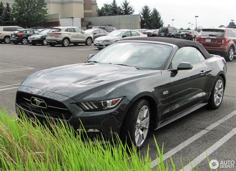 Ford Mustang Gt 50th Anniversary Convertible 14 August 2015 Autogespot