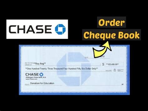 Chase Order Checks Order Chequebook Chase Bank Chase Personalized Checks Book Order Online