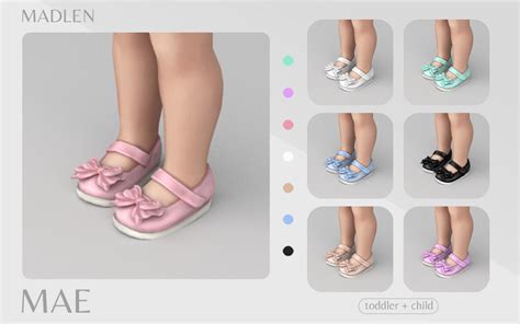 Madlen — Madlen Mae Shoes Super Cute Shoes For Little Sims 4