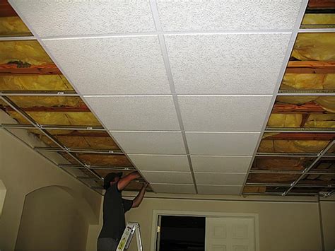 I plan to use canister lights as much as possible, but unfortunately in two room length strips in the middle of the room there are. Drop Ceiling Ideas For Basement • BASEMENT