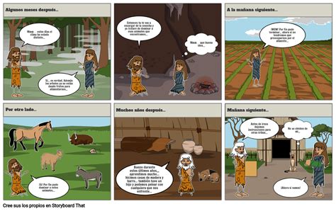 Edad De Piedra Storyboard By Bd C