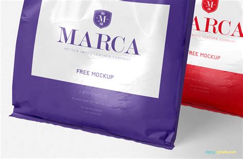 Free bag mockup support full files, some items included vector files. Free Plastic Bag Mockup on Behance