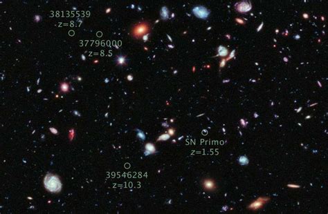 Hubbles Deep Field Images Of The Early Universe Are Postcards From