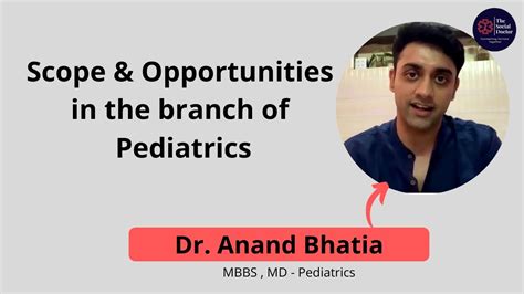 What To Expect With Career In Pediatrics Scope Opportunities