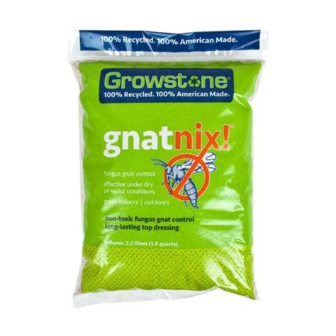 Growstone Gnat Nix Fungus Control 100 Recycled Glass 2 Liter Bag