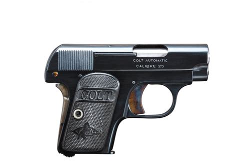 Pistola Colt 1908 Pocket Cal 25 Cal635mm Browning Sala De Armas