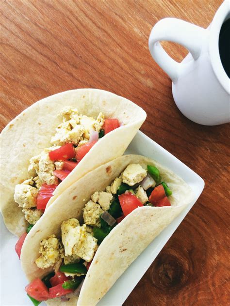 Easy Breakfast Tofu Tacos Vegan Food Lover