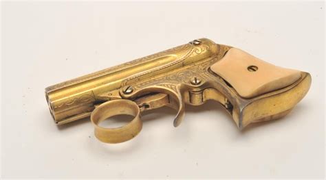 Remington Elliot Pepperbox Derringer Five Shot Ring Trigger Engraved