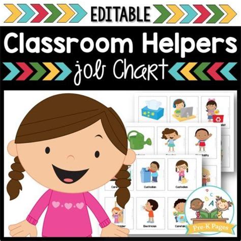 Classroom Helpers Job Kit Pre K Pages Classroom Helpers Helper