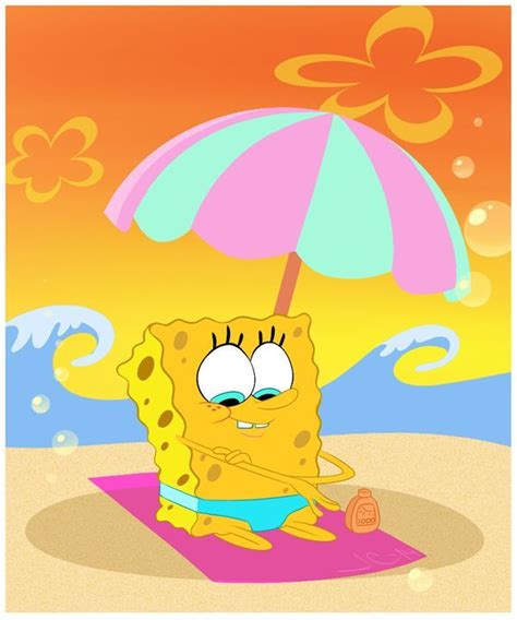 Beach By Jani Lee On Deviantart Spongebob Squarepants Tv Show