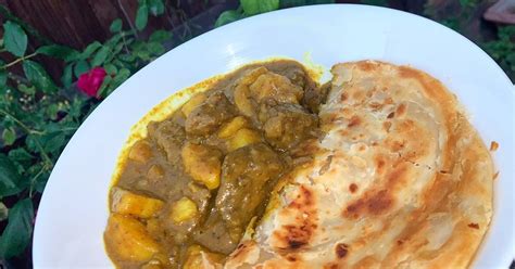 Caribbean Curry Goat With Roti Recipe By Mj S Food Club Cookpad