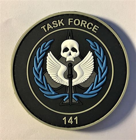 Cod Task Force 141 Pvc Patch Special Forces Green Beret Delta Got F 35