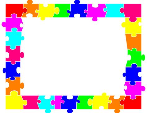 Clip Art Jigsaw Puzzle Pieces Blue Shapes Shape Jigsaw Puzzle