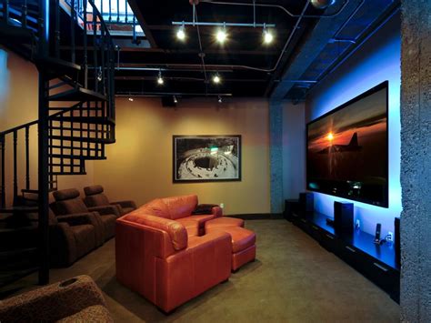 Lounge Worthy Basements Media Room Design Home Theater Rooms
