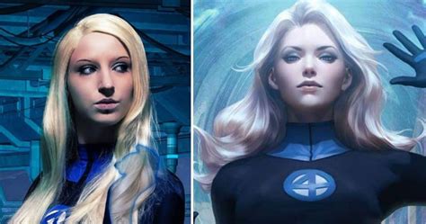 10 Sue Storm Cosplay That Look Just Like The Fantastic Four Comics