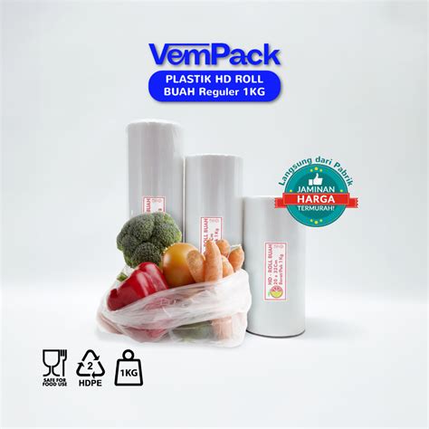 Jual Plastik Hd Roll Plastik Buah Sayuran Plastik Fotocopy 1 Kg