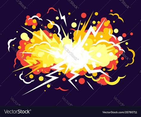 Cartoon Explosion Wallpaper