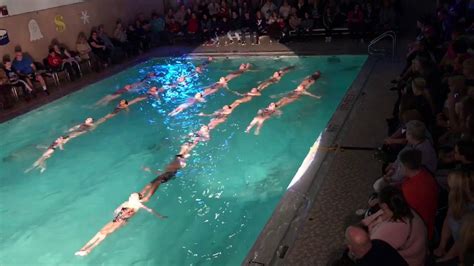 January 2018 Cygnets Synchronized Swim Team Lake County Central Ymca