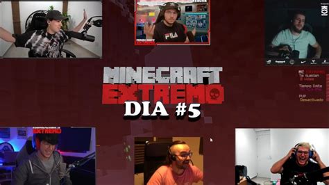 Todas Las Muertes Del Dia 5 Minecraft Extremo Youtube