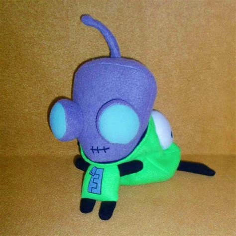 Invader Zim Free Shipping Plush Toys Gir Dib Etsy