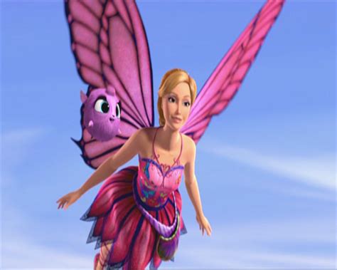 Barbie Mariposa And Fairy Princess From Trailer Barbie Movies Photo