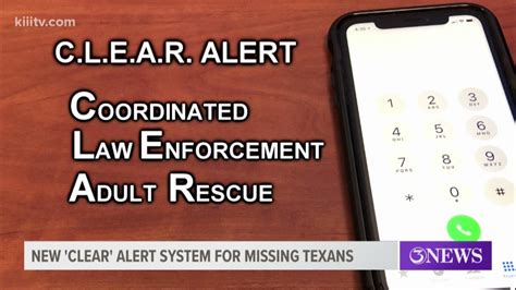 A rapid emergency response system (rers) that instantly notifies emergency responders and building occupants of an emergency situation, expedites a rapid response, triggers emergency management protocols and ultimately saves lives. New CLEAR alert system aims to help missing Texans between ...