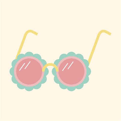 illustration of a pair of girly sunglasses download free vectors clipart graphics and vector art
