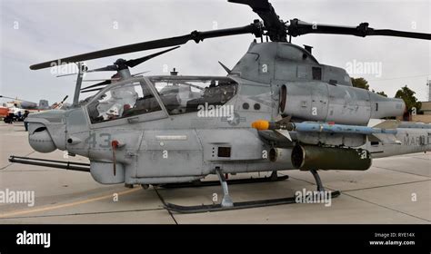 A Us Marine Corps Ah 1z Viper Attack Helicopter At Mcas Yuma This Ah