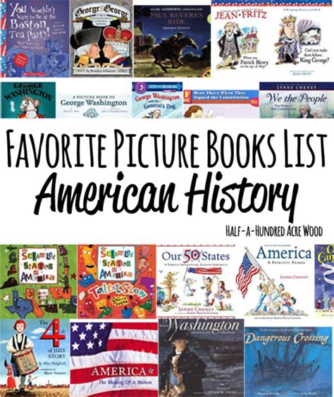 American History Picture Books Half A Hundred Acre Wood
