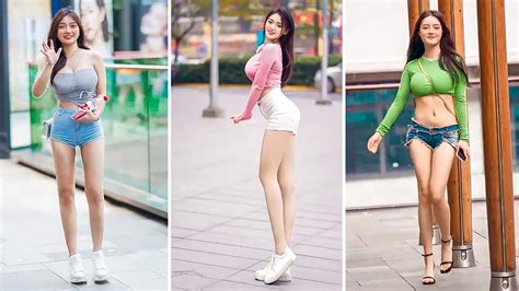 Mejores Street Fashion Tiktok Douyin China The Hottest Girl Tik Tok 2022 Echo02100 S6 Youtube