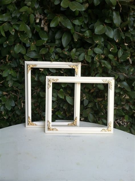Set Of 2 8x10 Picture Frames Ornate Shabby Chic By Thepaintedldy