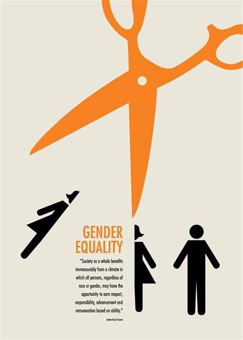 Gender Equalityinternational Poster Design Paris France October 2012