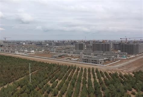 Turkmen President Inspects Progress At Ahal Citys Construction Photo