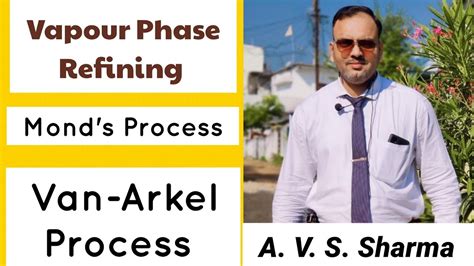 Vapour Phase Refining Mond S Process Van Arkel Process YouTube