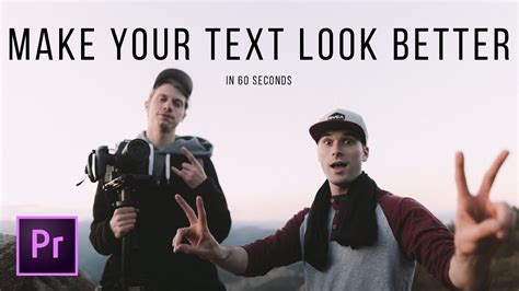 Maybe you would like to learn more about one of these? 3 Fast Ways to Make Your Text POP | Adobe Premiere Pro ...