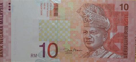 Galeri Sha Banknote Wang Kertas Rm10 Error