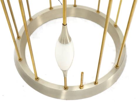 Fountain of youth floor lamp quantity. Large Waterfall Brass Floor Lamp Light Fixture For Sale at 1stdibs