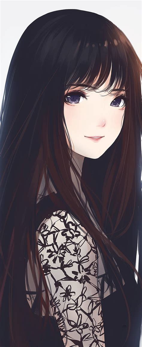 1080x2636 Resolution Cute Anime Girl 1080x2636 Resolution Wallpaper